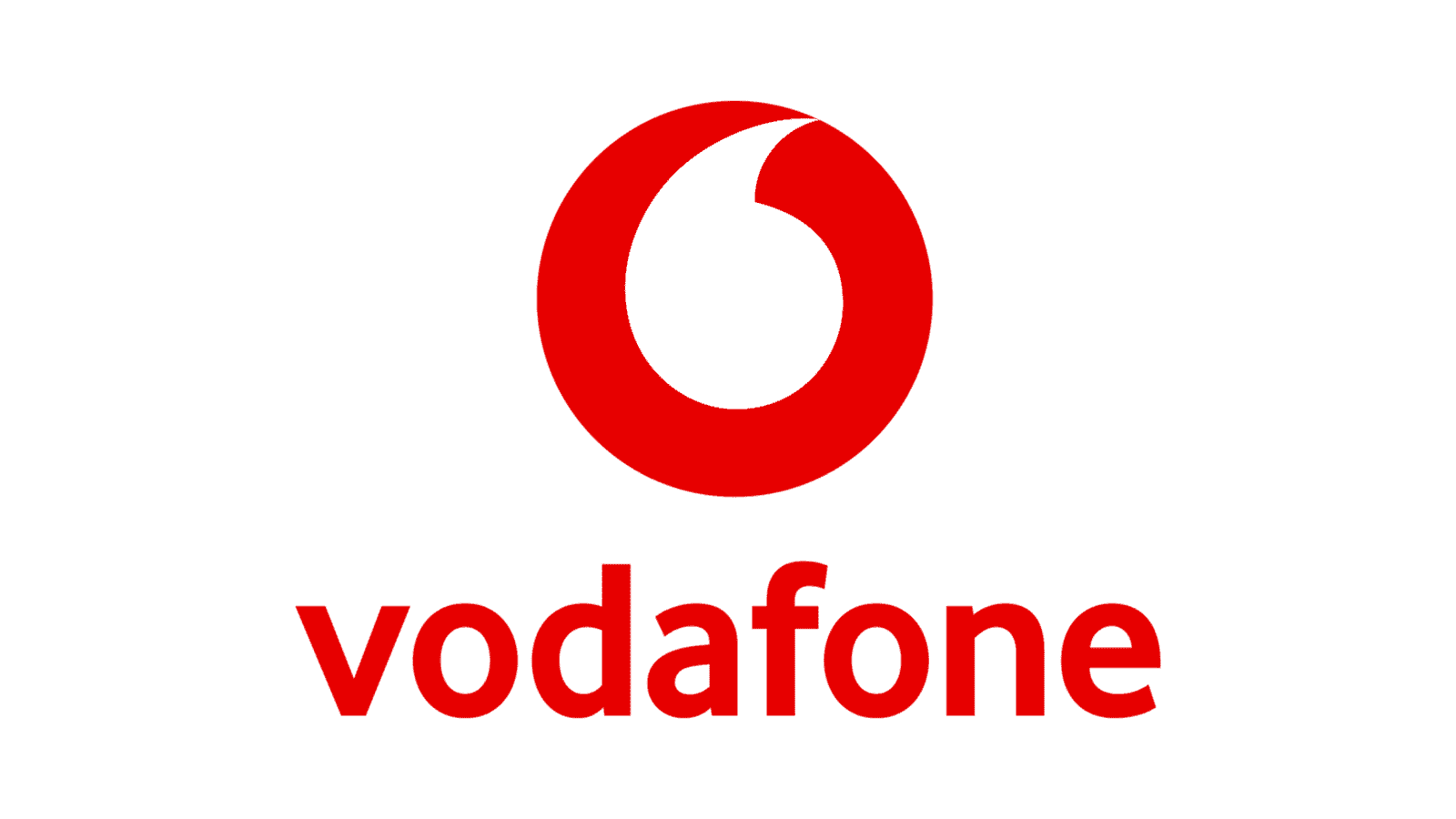 vodafone logo on a white background