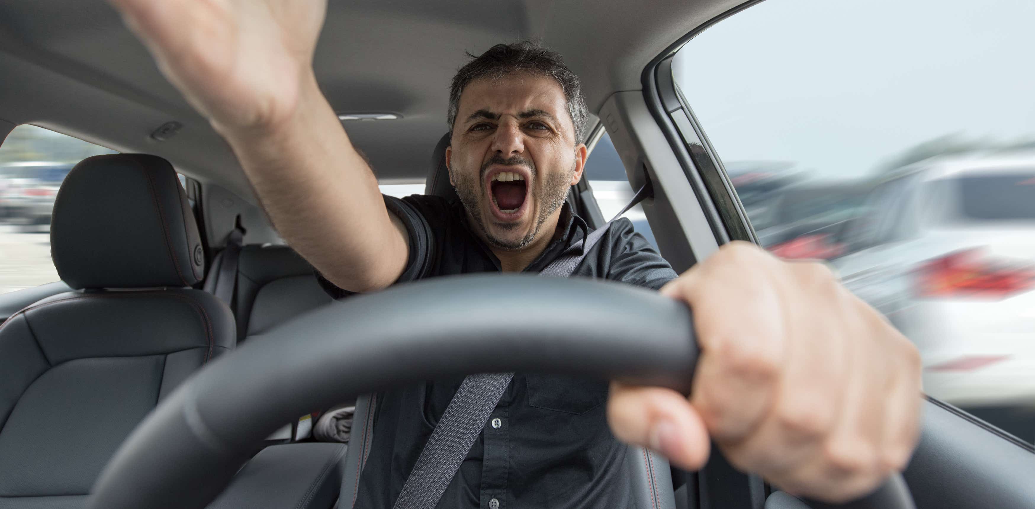 How angry do bad manners on the road really make us?