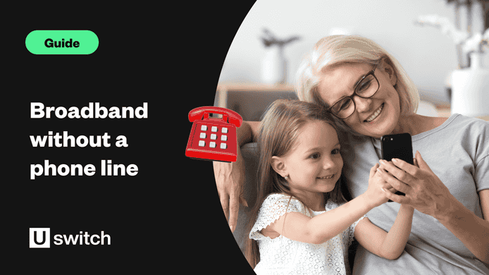 girl using an old rotary landline phone