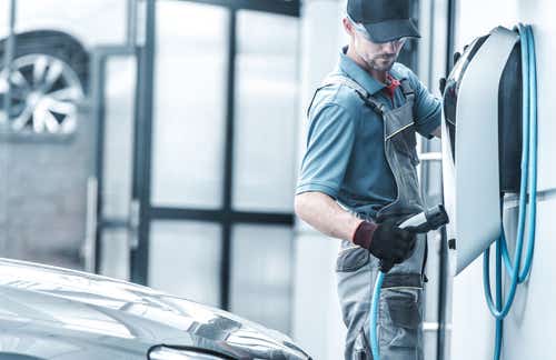 ev charging point installation