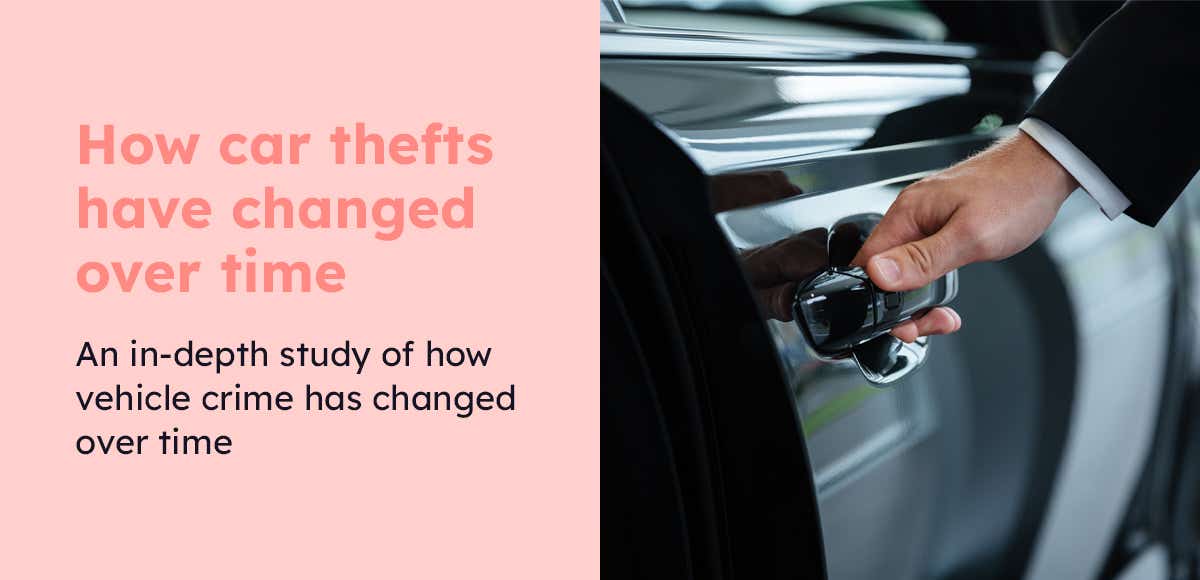 Car insurance - Uswitch - How car thefts have changed over time