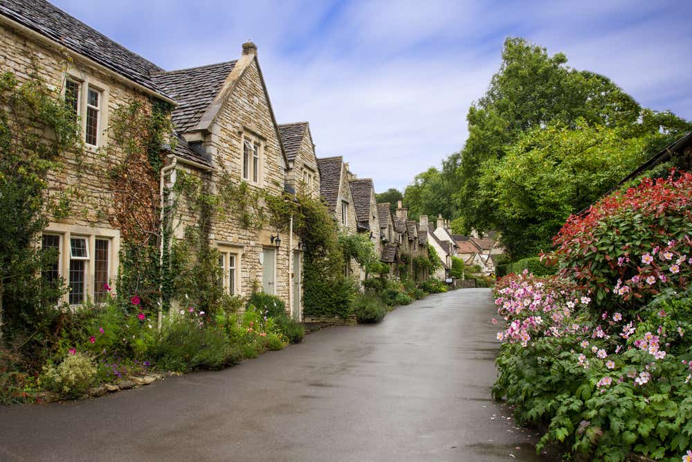 Mortgages for holiday lets. With the right mortgage you could buy a stone cottage on a pretty country road like this one. Perfect to let out to holiday makers or on AirBNB