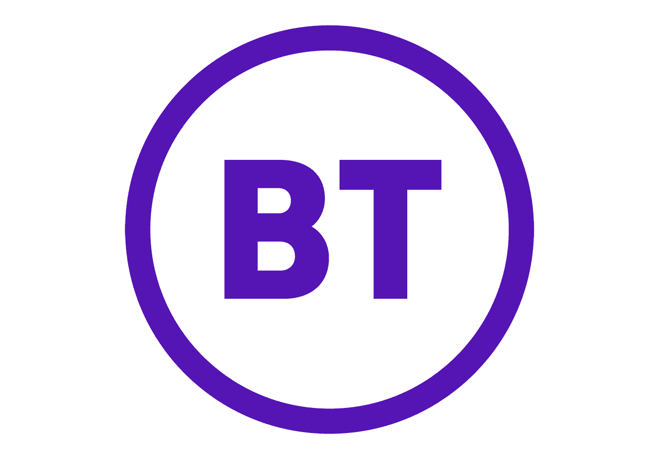png image of the BT logo in purple