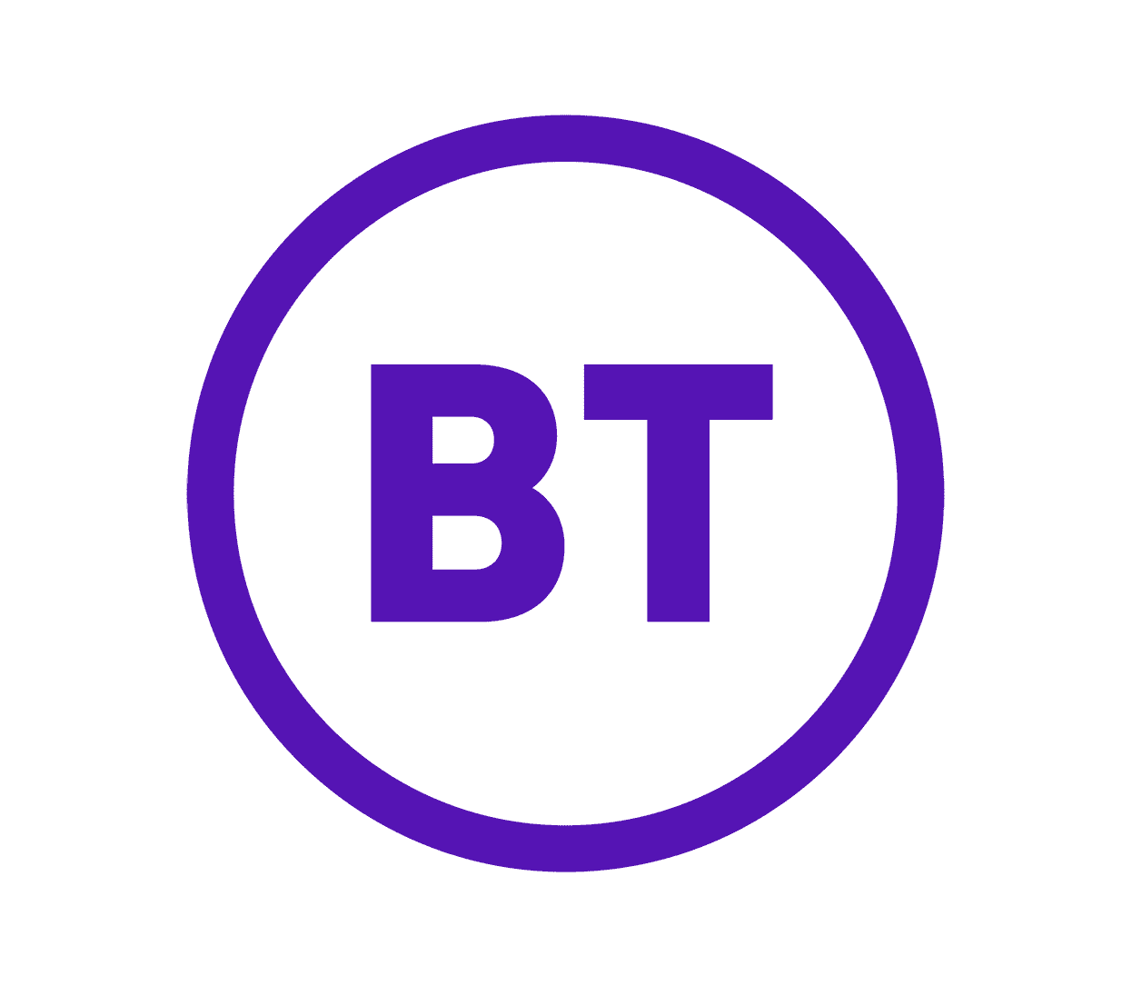 png image of bt logo in purple