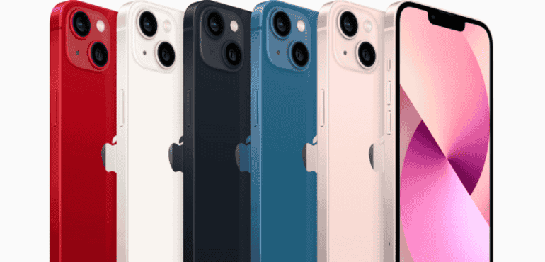 iPhone 13 all colours back