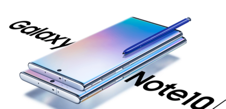 Samsung Galaxy Note 10 hero image