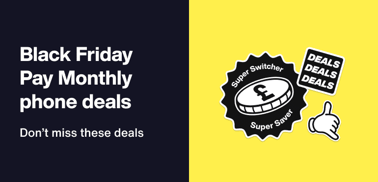 Black Friday pay monthly deals