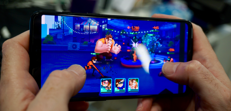 OnePlus 6 gaming mode hero size