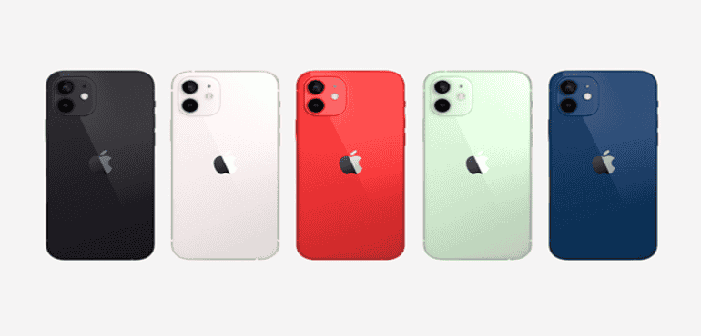 iPhone 12 all colours 