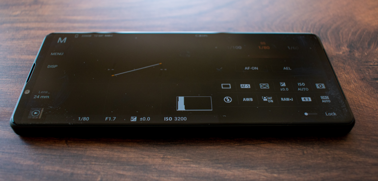 Sony Xperia 1 III camera pro app