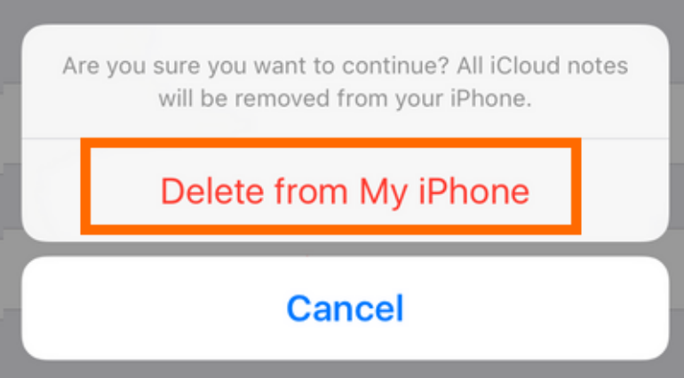 Sign out of iCloud