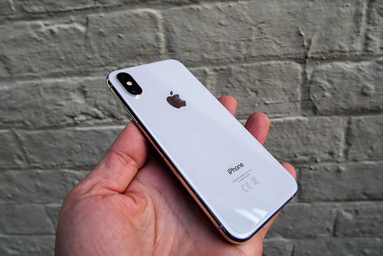 iPhone XS back white
