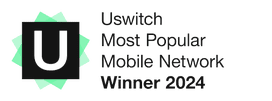 Uswitch Awards Most Popular Mobile Network 2024