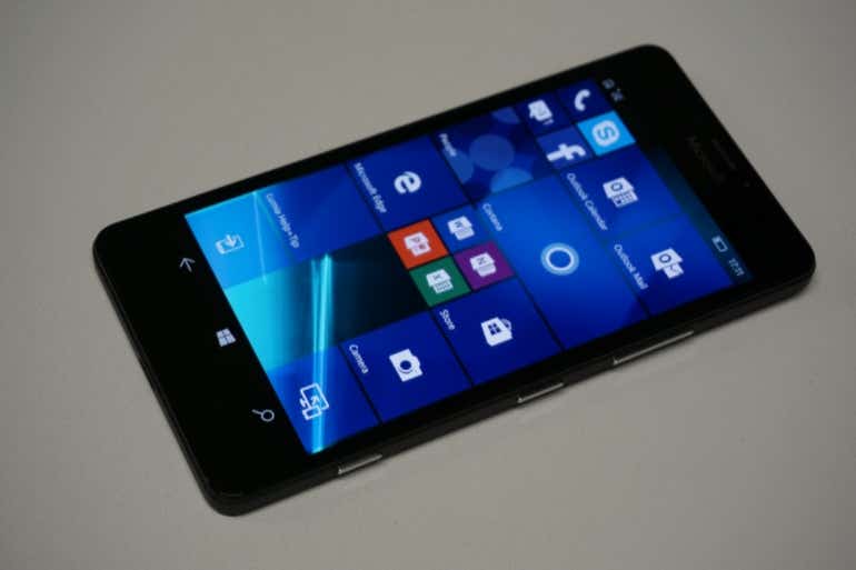 Microsoft Lumia 950 Side
