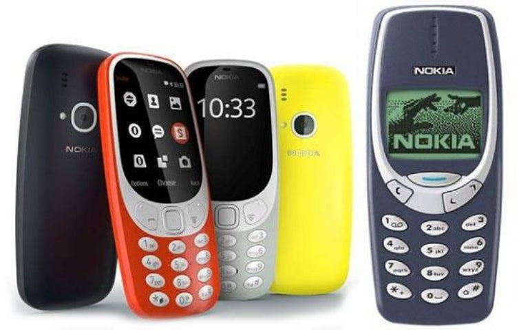 Nokia 3310 old and new designs