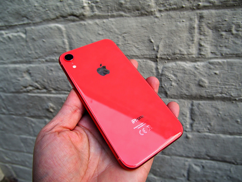 iPhone XR back red