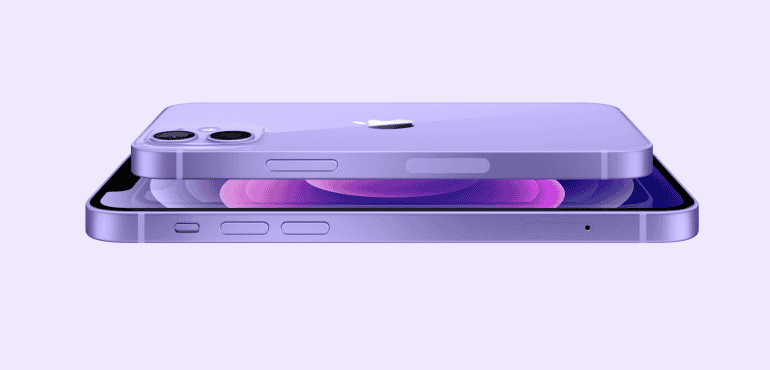 Purple iPhone 12 hero size