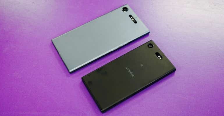 Sont Xperia XZ1 and XZ1 Compact backs
