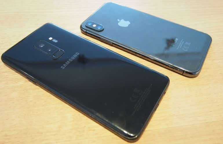 iPhone X and S9 Plus backs