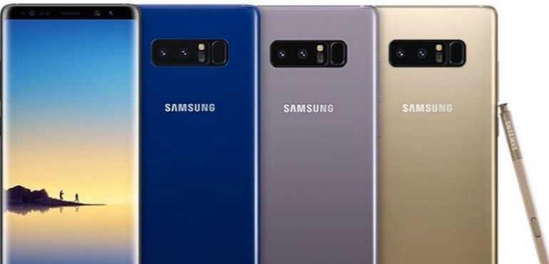Samsung Galaxy Note 8 colours hero
