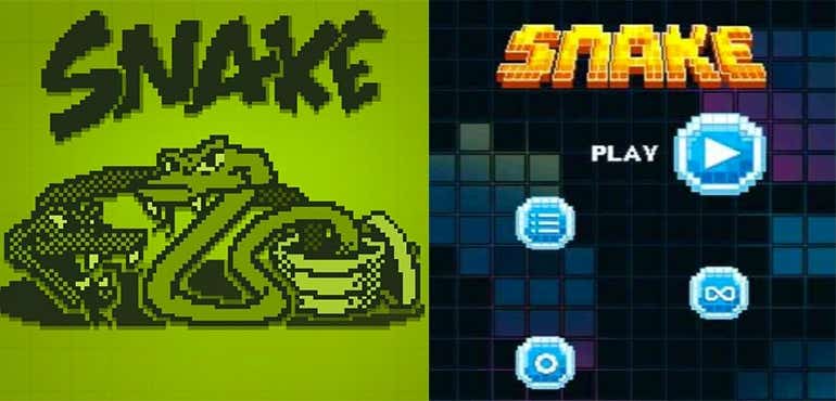 Snake and new Snake Nokia 3310