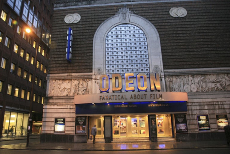 Odeon Cinema VeryMe Vodafone
