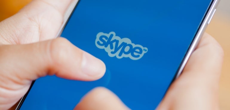 Skype logo VOIP calls