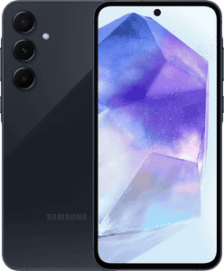 Galaxy A55 front and back