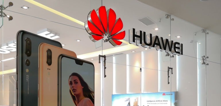 Huawei shop front hero image