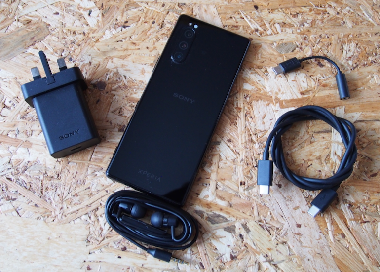 Sony Xperia 5 out of the box
