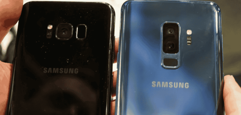 Samsung S8 vs S9 hero image