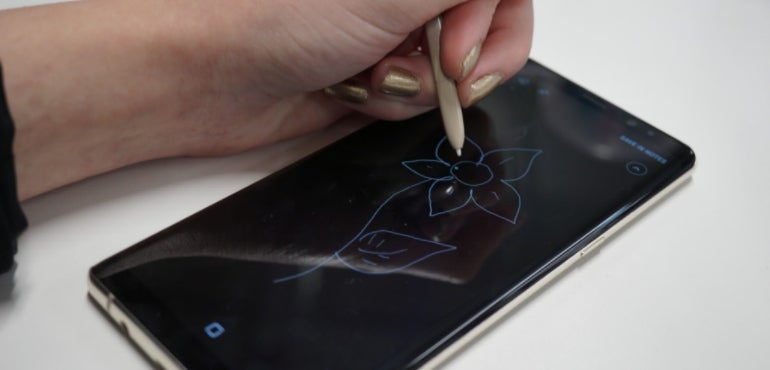 Samsung Galaxy Note 8 S-Pen stylus memo pad hero
