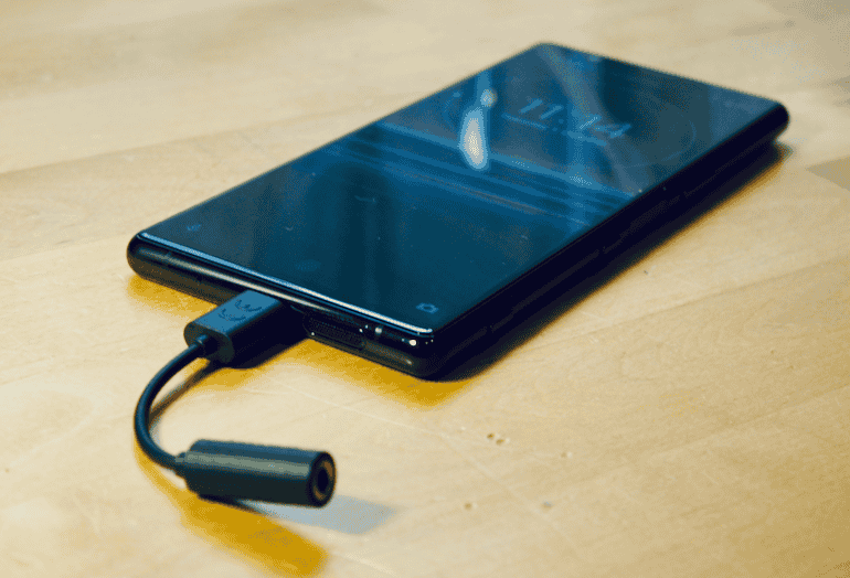 Sony Xperia 5 USB-C to audio adaptor