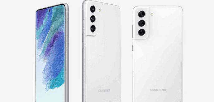 Samsung Galaxy S21 FE white