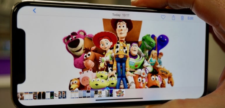 iPhone X Toy Story full screen hero size