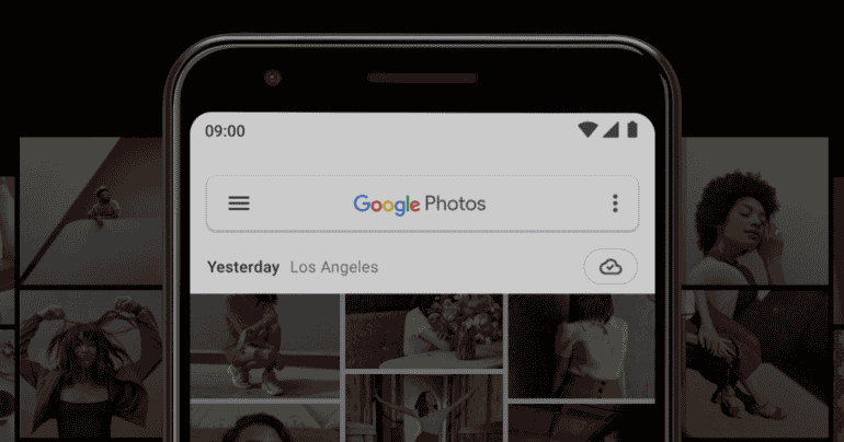 Google Pixel 3a photos app