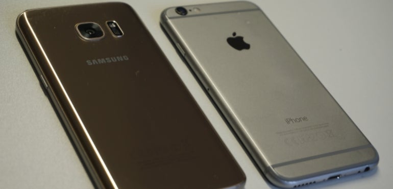 Samsung Galaxy S7 vs iPhone 6S head to head