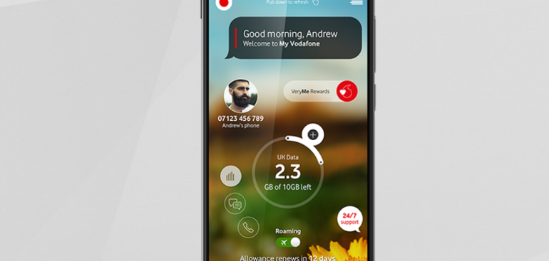 Vodafone VeryMe app