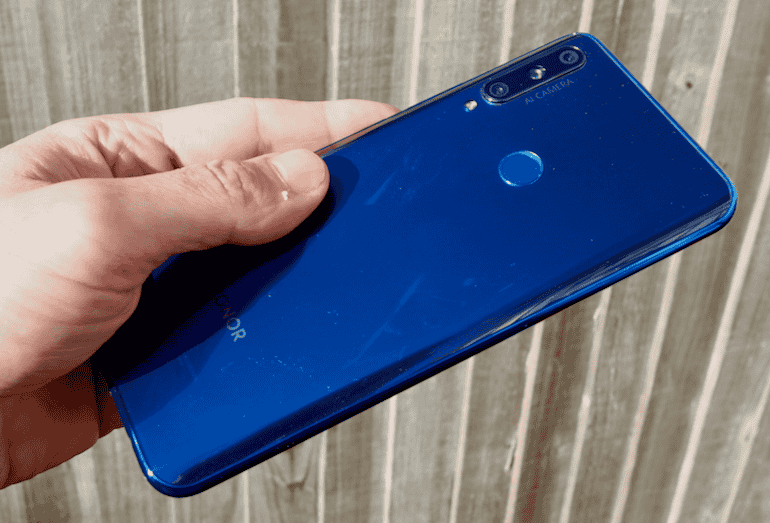 Honor 9X back side