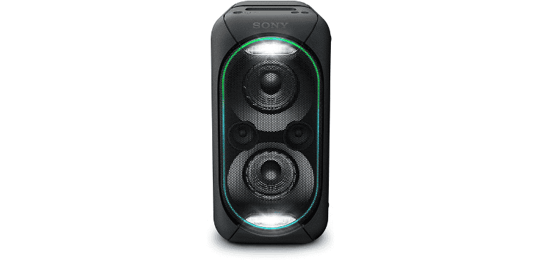 Sony GTK-XB60 High Power Party Speaker, One Box Music System with Built-In Battery and Lighting Effects