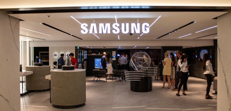 Harrods welcomes Samsung luxury living