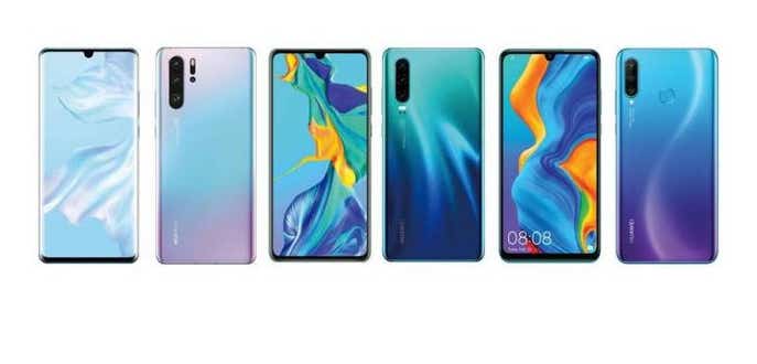 Huawei P30 Pro colourways hero size