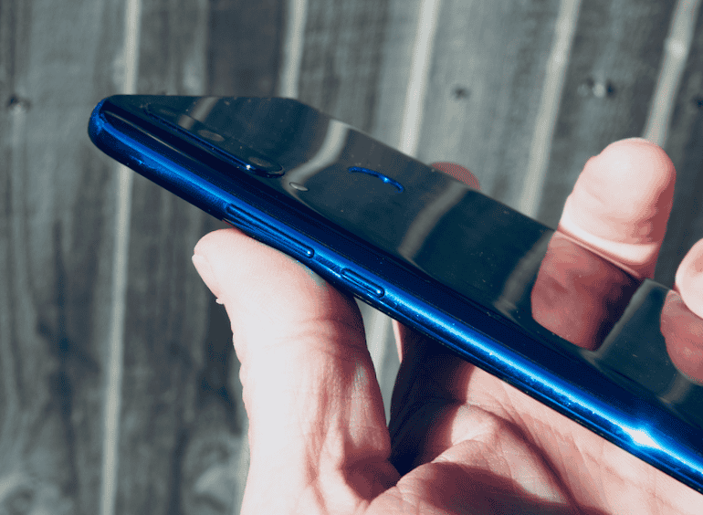 Honor 9X side sun