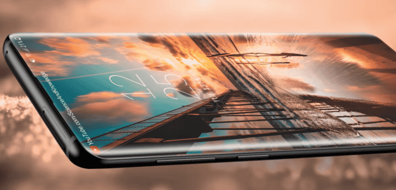 Samsung Galaxy S10 concept all screen front hero image