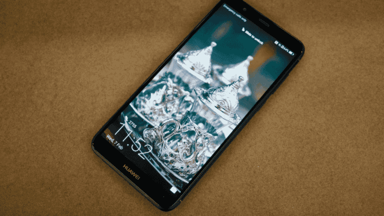 Huawei P smart homescreen
