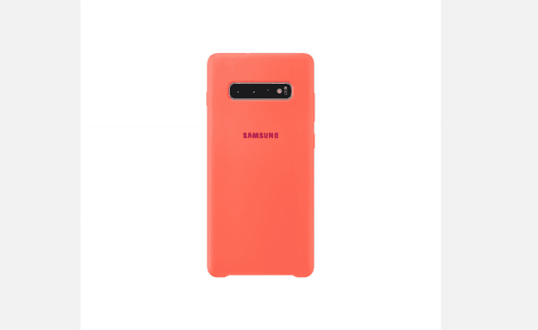 Samsung Galaxy S10 LED case red