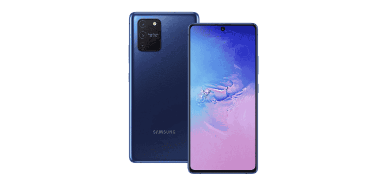 Samsung Galaxy S10 Lite pack shot