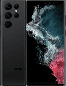 Galaxy S22 Ultra front and back