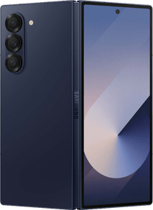 Galaxy Z Fold 6 front and back