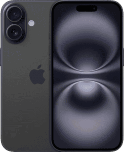 iPhone 16 Plus front and back